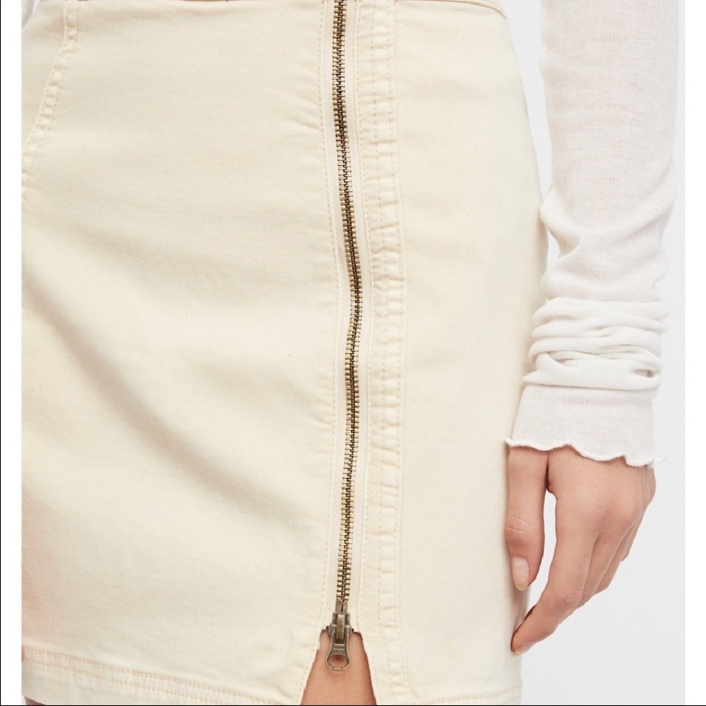 Free people "this way or that" mini skirt